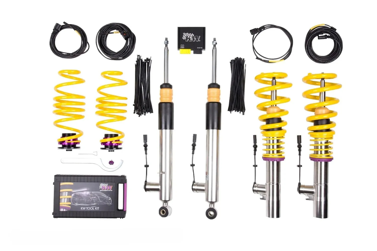KW Coilover Adjustable Spring Lowering Kit - 2012-2019 Porsche 911 (991)