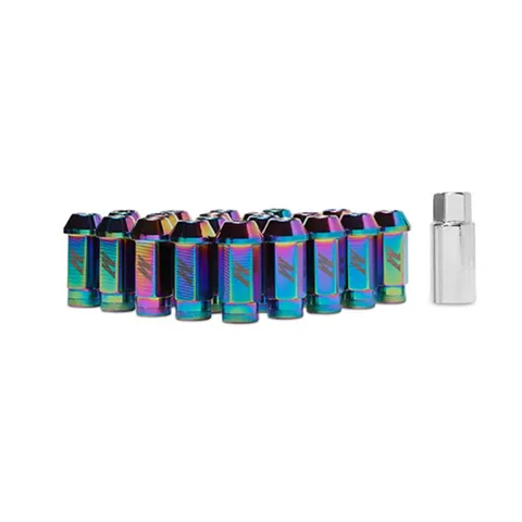 Mishimoto Aluminum Locking Lug Nuts 1/2 X 20 23pc Set Black