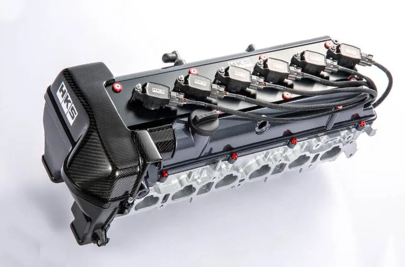 HKS Carbon Fiber Timing Belt Cover | Toyota Supra 2JZ-GTE VVT-i (99-02) (45999-AK028)
