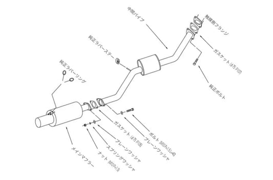 HKS Hi-Power Exhaust | Toyota Supra 3.0 Non-Turbo (93-99) *Off Road Use Only* (32003-AT009)