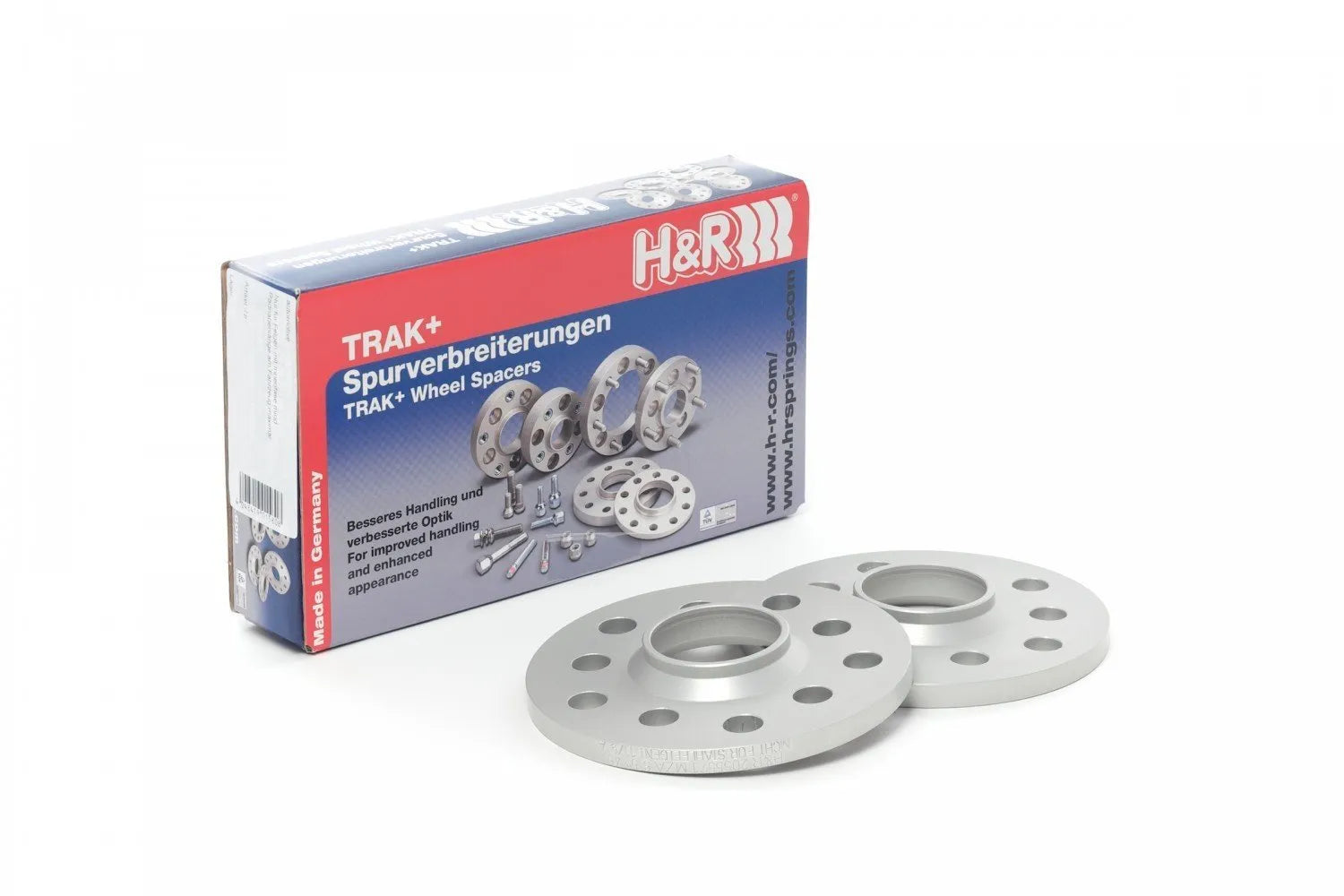 H&R 10mm DR Wheel Adapter Pair | Bolt 5/120 Center Bore 72.5 Bolt Thread 12x1.5 (2075725)