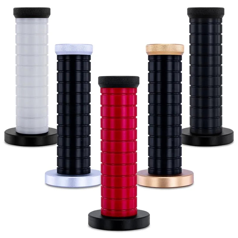 Mishimoto Weighted Grip Shift Knob - Black / Black