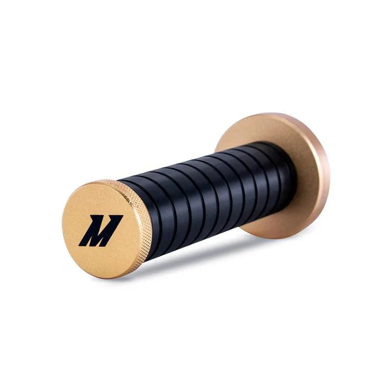 Mishimoto Weighted Grip Shift Knob - Black / Black