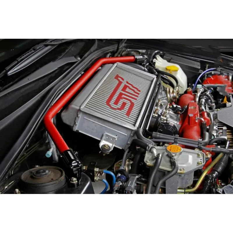 PERRIN 08-14 WRX/STI/Impreza / 14-18 Forester / 13-17 Crosstrek / 05-09 Legacy FR Strut Brace - Blk