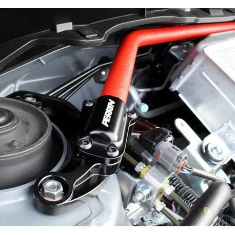 PERRIN 08-14 WRX/STI/Impreza / 14-18 Forester / 13-17 Crosstrek / 05-09 Legacy FR Strut Brace - Blk