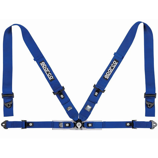Sparco Belt 4Pt 3in/2in Competition Harness - Black