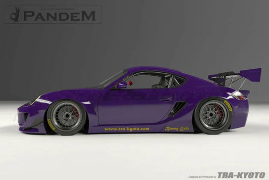GReddy Pandem Rocket Bunny Side Skirts Only | 2009-2012 Porsche Cayman (17090504)