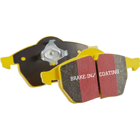 EBC Brakes Yellowstuff Front Brake Pads for Iron Rotors | 2003-2005 Porsche 911 (DP41515R)