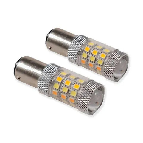 Diode Dynamics HP24 White/Amber Turn Signals | Subaru WRX STI (08-14), Honda Civic (06-11), Mazda Miata (90-97) (DD0012P)