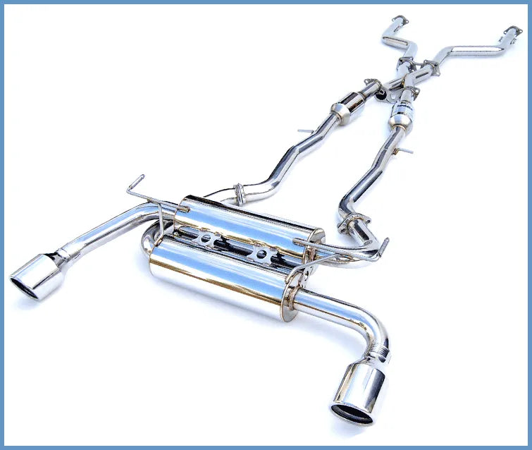 Invidia 14+ Infiniti Q50 Gemini w/ Rolled Titanium Tips Cat-Back Exhaust
