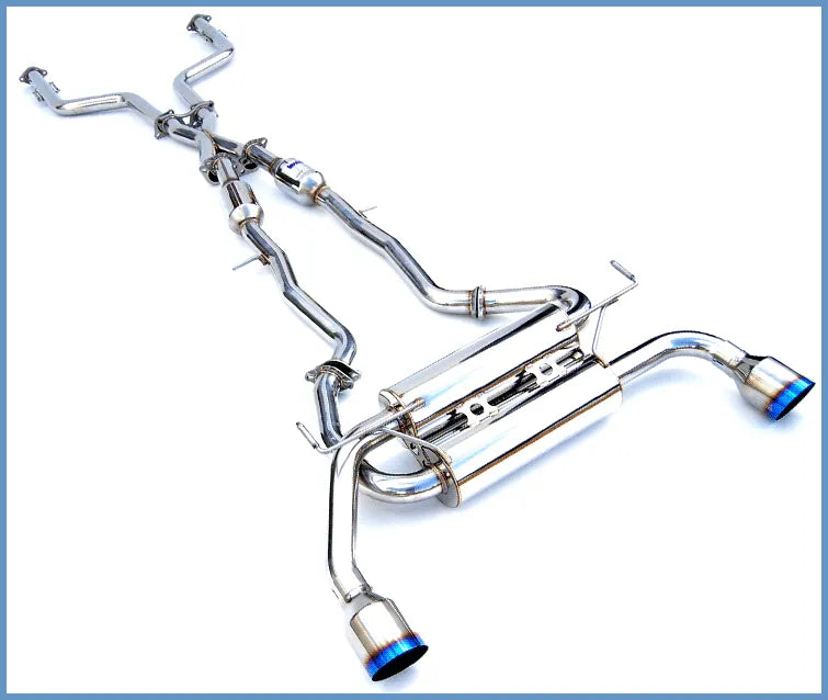 Invidia 14+ Infiniti Q50 Gemini w/ Rolled Titanium Tips Cat-Back Exhaust