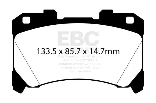 EBC Racing 2023+ Toyota GR Corolla RP-X Front Brake Pads
