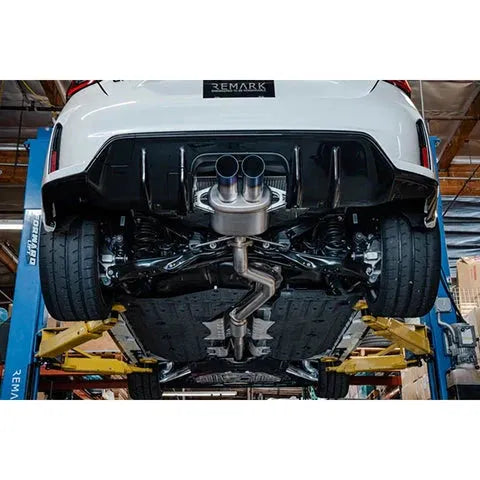 Remark 2023+ Honda Civic Type-R (FL5) Sports Touring Catback Exhaust/Front Pipe - Stainless Steel
