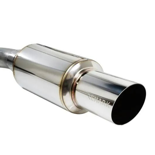 Remark 08-14 Subaru WRX / STI Hatch Cat-Back Exhaust R1 Spec Single Exit Stainless Steel