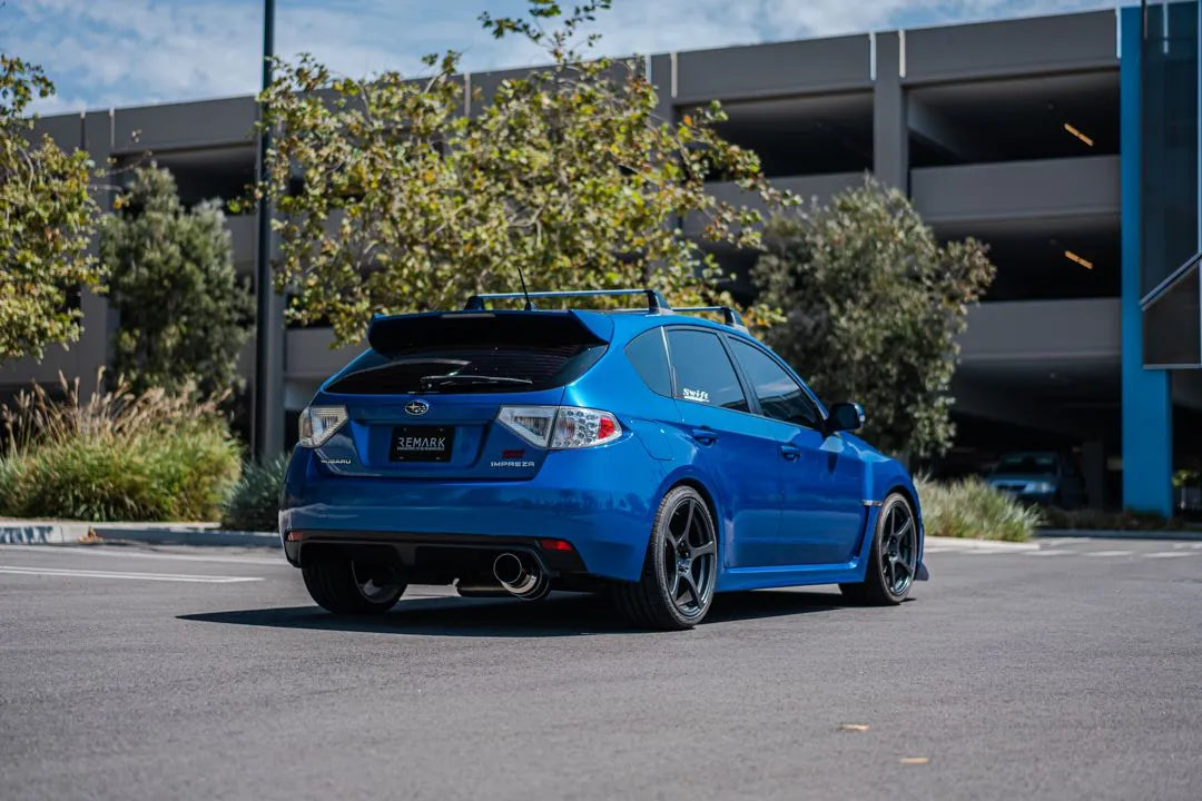 Remark 08-14 Subaru WRX / STI Hatch Cat-Back Exhaust R1 Spec Single Exit Stainless Steel