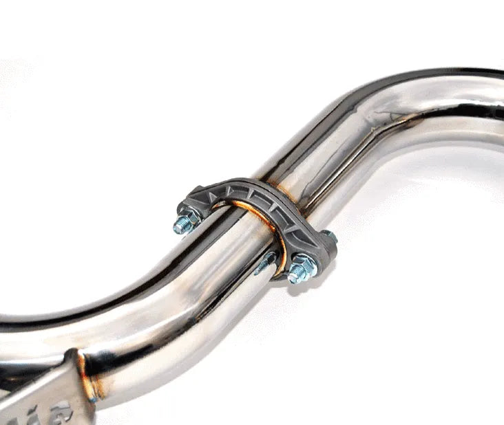 Invidia 08+ Subaru WRX/STI 4dr N1 Twin Outlet Single Layer Tip Titanium Cat-Back Exhaust