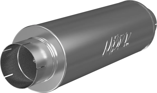 MBRP Universal Quiet Tone Muffler 5in Inlet /Outlet 8in Dia Body 31in Overall