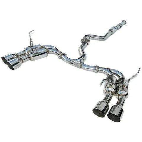 Invidia 2022+ Subaru WRX Gemini Single Layer Quad Titanium Tip Cat-Back Exhaust
