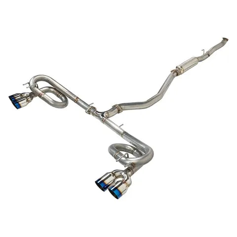 Remark 2022+ Honda Civic Hatchback Sport Touring FL1 (Link Loop) Catback Exhaust Stainless Steel Tip