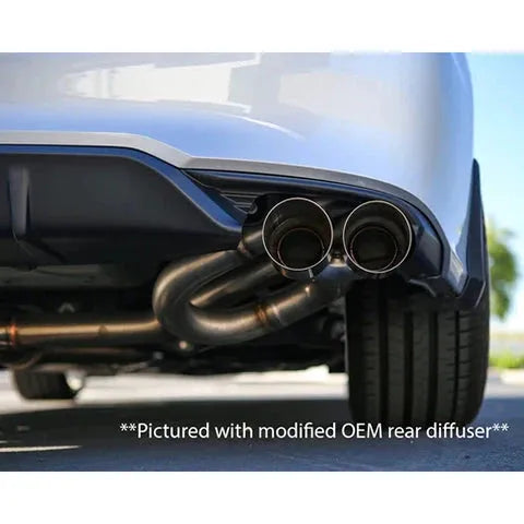 Remark 2022+ Honda Civic Sport Hatchback FL2 (Link Loop) Catback Exhaust Stainless Steel Tip