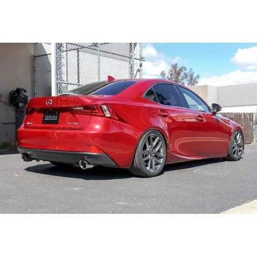 Remark 14-16 Lexus IS200T/IS300/IS350 Axle Back Exhaust w/Titanium Stainless Single Wall Tip