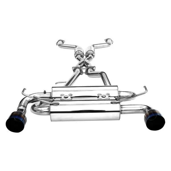 Invidia 07+ Infiniti G37 Coupe Gemini Single Layer Titanium Tip Cat-back Exhaust