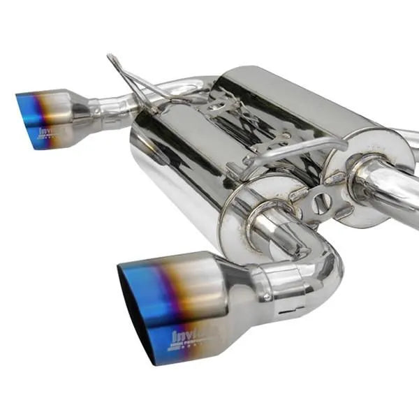 Invidia 07+ Infiniti G37 Coupe Gemini Single Layer Titanium Tip Cat-back Exhaust