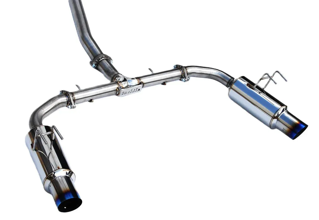 Invidia 2022+ Honda Civic Si (1.5T) 70mm N1 Cat Back Exhaust - SS Tips