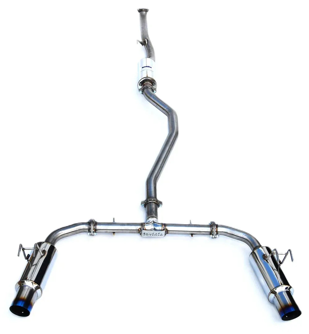 Invidia 2022+ Honda Civic Si (1.5T) 70mm N1 Cat Back Exhaust - SS Tips