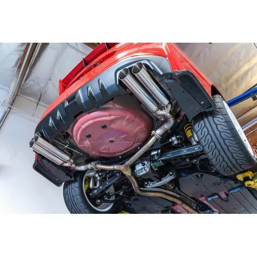 Remark 2015+ Subaru WRX/STI VA Boso Edition Axle Back Exhaust w/ Burnt Blue Single Wall Tip