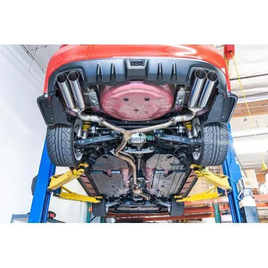 Remark 2015+ Subaru WRX/STI VA Boso Edition Axle Back Exhaust w/ Burnt Blue Single Wall Tip