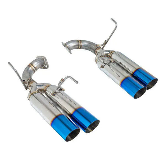 Remark 2015+ Subaru WRX/STI VA Boso Edition Axle Back Exhaust w/ Burnt Blue Single Wall Tip