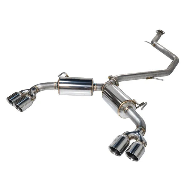 Remark 2019+ Toyota Corolla Hatchback Quad-Exit Cat-Back Exhaust Stainless Steel