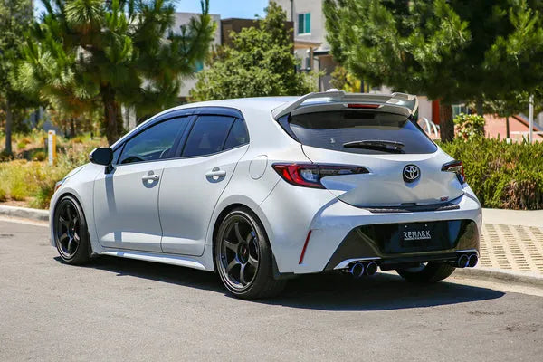 Remark 2019+ Toyota Corolla Hatchback Quad-Exit Cat-Back Exhaust Stainless Steel