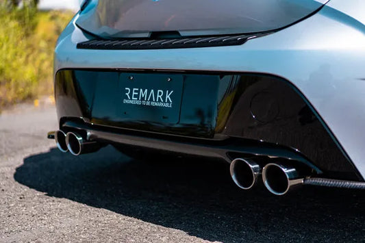 Remark 2019+ Toyota Corolla Hatchback Quad-Exit Cat-Back Exhaust Stainless Steel