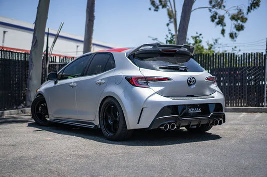 Remark 2019+ Toyota Corolla Hatchback Quad-Exit Cat-Back Exhaust Stainless Steel