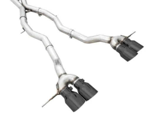 AWE Tuning Track Edition Catback Exhaust for BMW G8X M3/M4 - Diamond Black Tips (3020-42482)