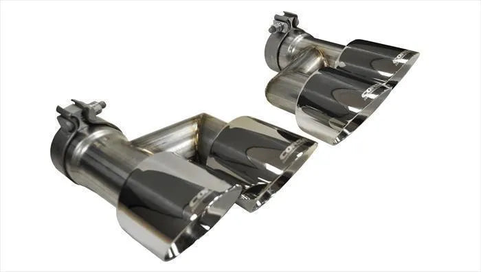 Corsa 2015-2017 Ford Mustang GT 5.0 Polish Quad Tips Kit