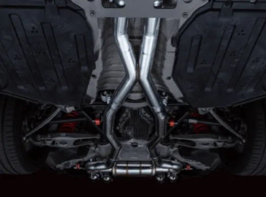 AWE Tuning SwitchPath Catback Exhaust for BMW G8X M3/M4 - Diamond Black Tips (3025-43480)