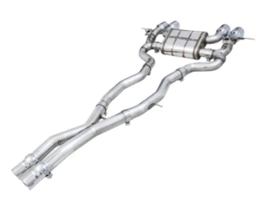 AWE Tuning SwitchPath Catback Exhaust for BMW G8X M3/M4 - Diamond Black Tips (3025-43480)