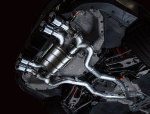 AWE Tuning SwitchPath Catback Exhaust for BMW G8X M3/M4 - Diamond Black Tips (3025-43480)