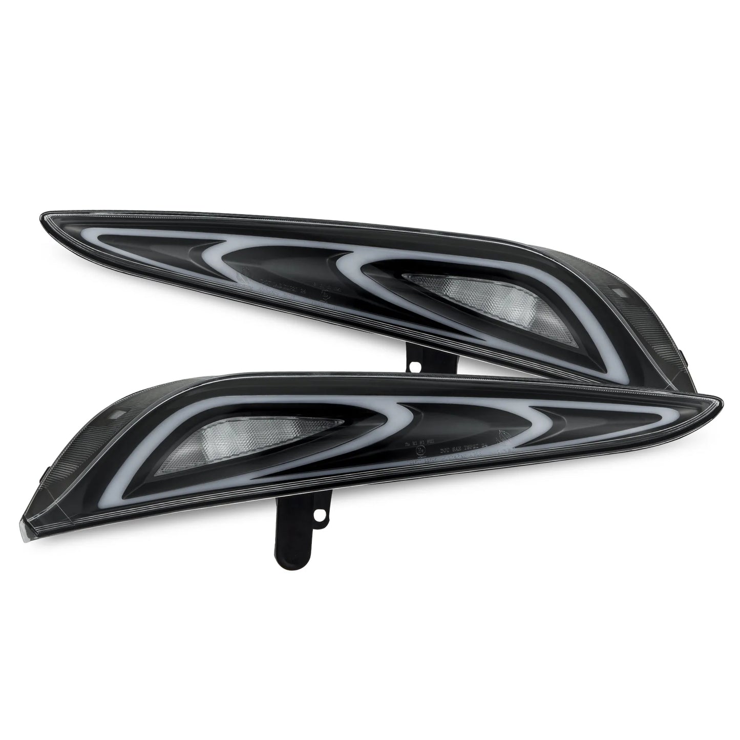 AlphaRex LUXX-Series FT-1 Style LED Tail Lights Black | Toyota Supra (20-25) (609011)