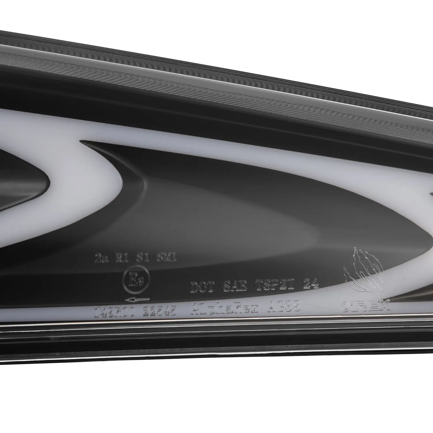 AlphaRex LUXX-Series FT-1 Style LED Tail Lights Black | Toyota Supra (20-25) (609011)