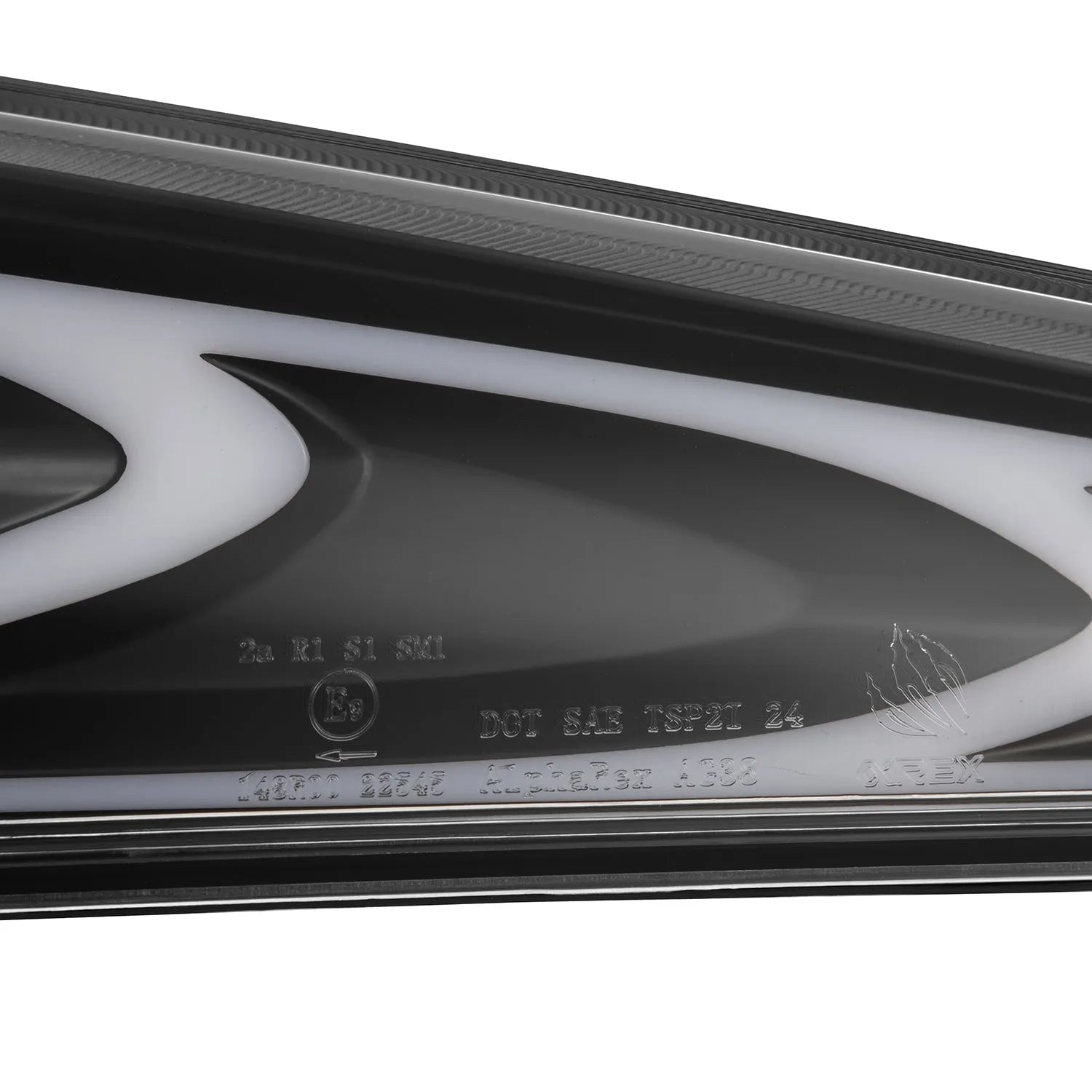 AlphaRex LUXX-Series FT-1 Style LED Tail Lights Black | Toyota Supra (20-25) (609011)