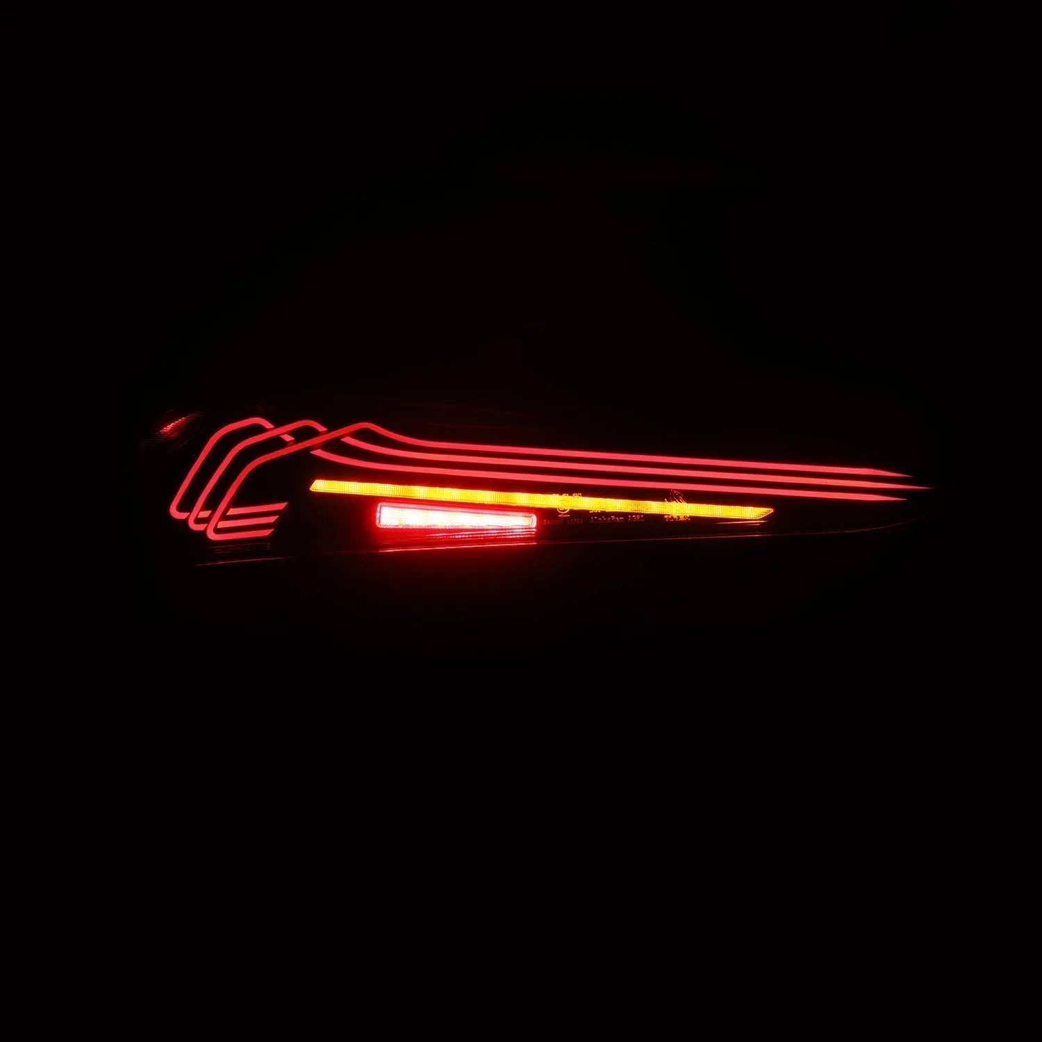 AlphaRex LUXX-Series Laser Style LED Tail Lights Alpha Black | Toyota Supra (20-25) (609020)