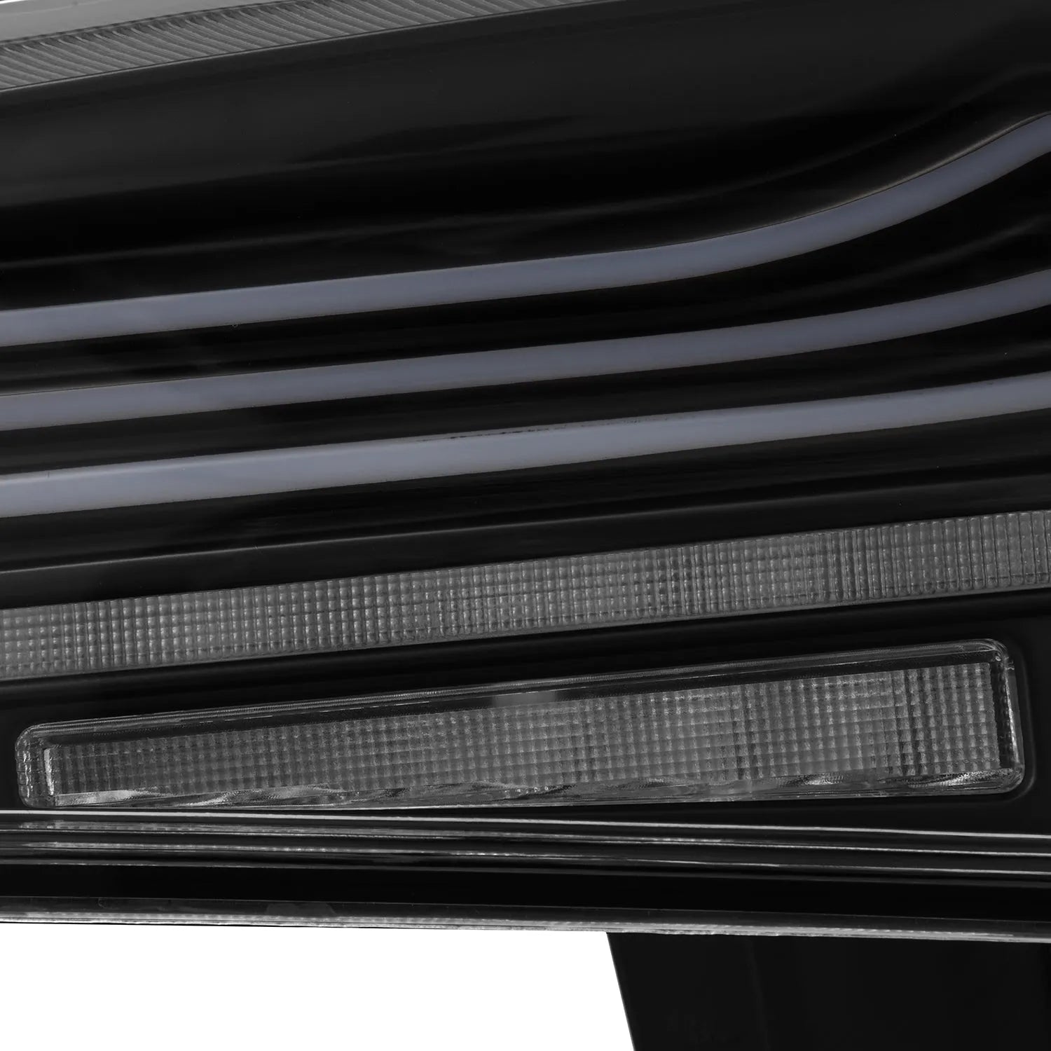 AlphaRex 20-25 Laser Style LUXX-Series LED Tail Lights Black | Toyota Supra (20-25) (609010)