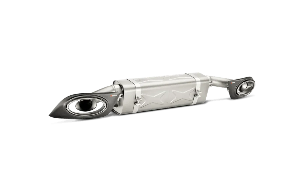 Akrapovic Ti Slip-On Line Exhaust | Porsche 911 Turbo/Turbo S (14-15) (S-PO991TSO-HT)