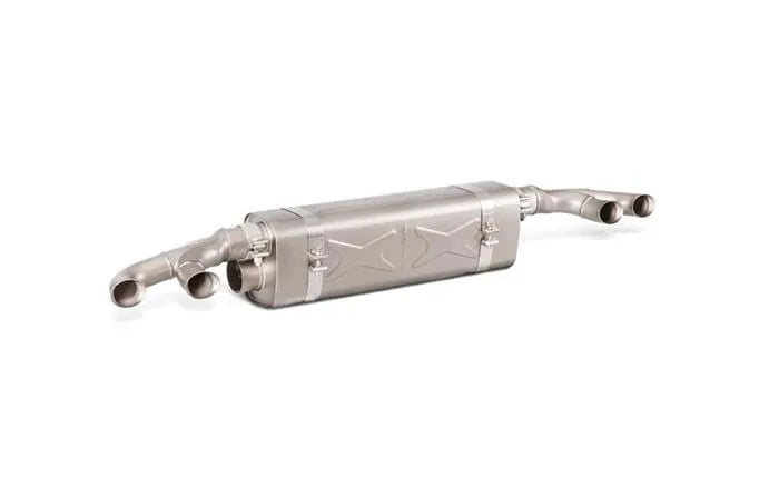 Akrapovic Slip-On Line Titanium Exhaust | Porsche 911 Turbo/Turbo S (991.2) (16-17) (S-PO/TI/6H)