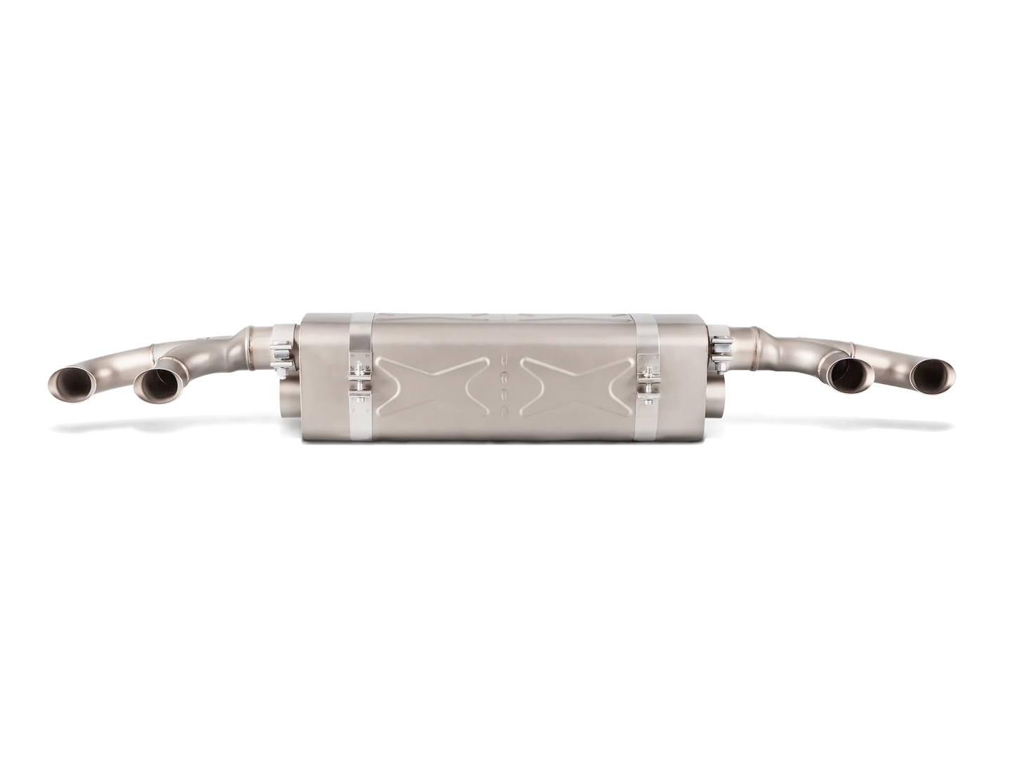 Akrapovic Slip-On Line Titanium Exhaust | Porsche 911 Turbo/Turbo S (991.2) (16-17) (S-PO/TI/6H)