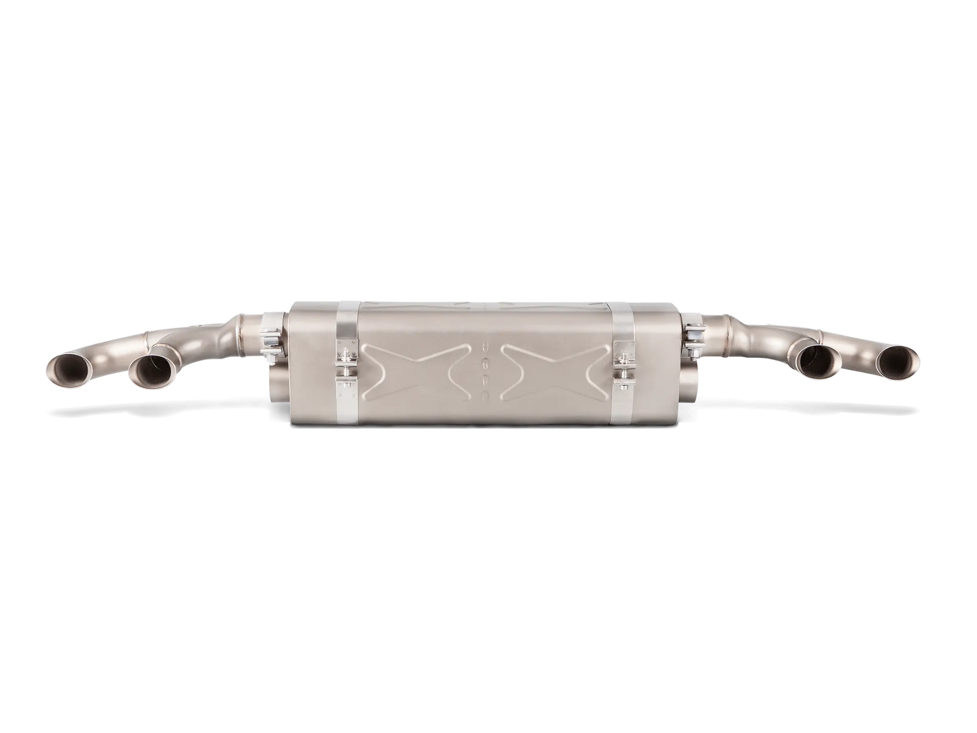 Akrapovic Slip-On Line Titanium Exhaust | Porsche 911 Turbo/Turbo S (991.2) (16-17) (S-PO/TI/6H)